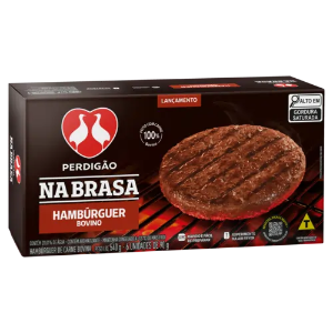 HAMBURGUER PERDIGAO NA BRASA 540G