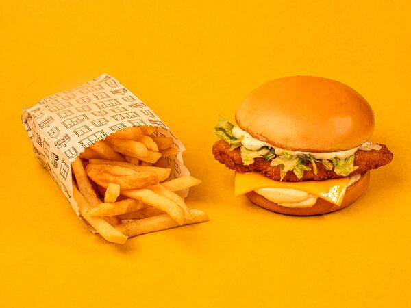 Combo João Frango com fritas!