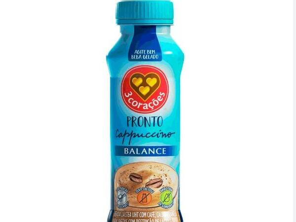 Bebida Lactea 3 Coraçoes Cappuccino Zero 260ml