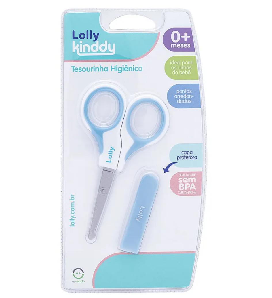 Tesourinha Higiênica Lolly - Azul