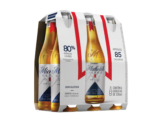 Michelob Ultra 330ml - Pack de 6 unidades