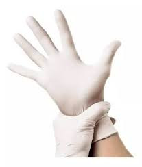 LUVA PROCED LATEX M