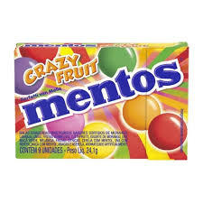 MENTOS CRAZY FRUIT 24G