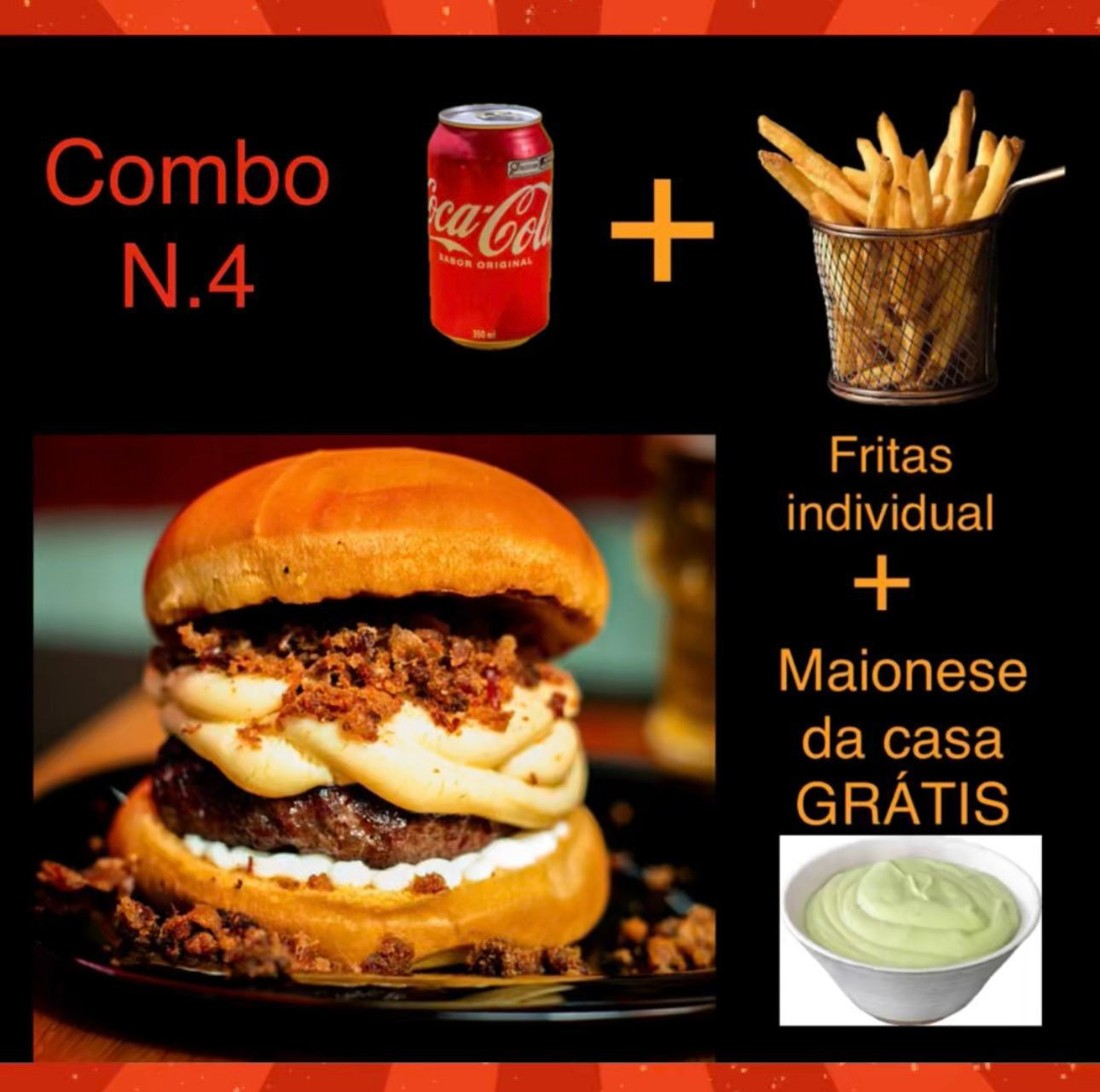 COMBO 4 ESPECIAL DA CASA