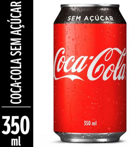 Coca zero lata