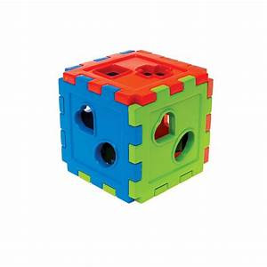 BRINQUEDO CUBO DIDATICO MENINO 20CM
