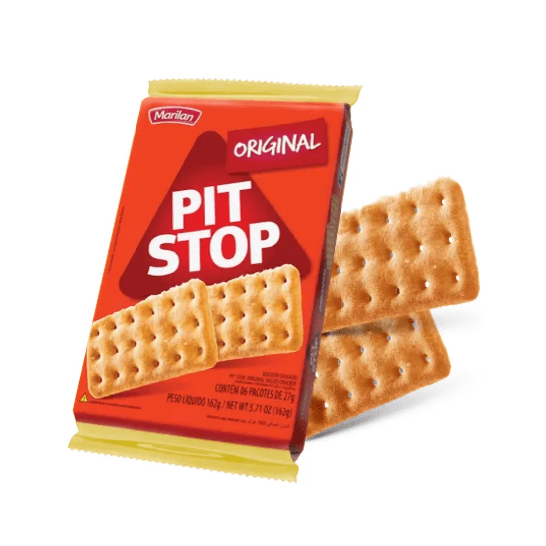 Biscoito Pitstop original kit com 8