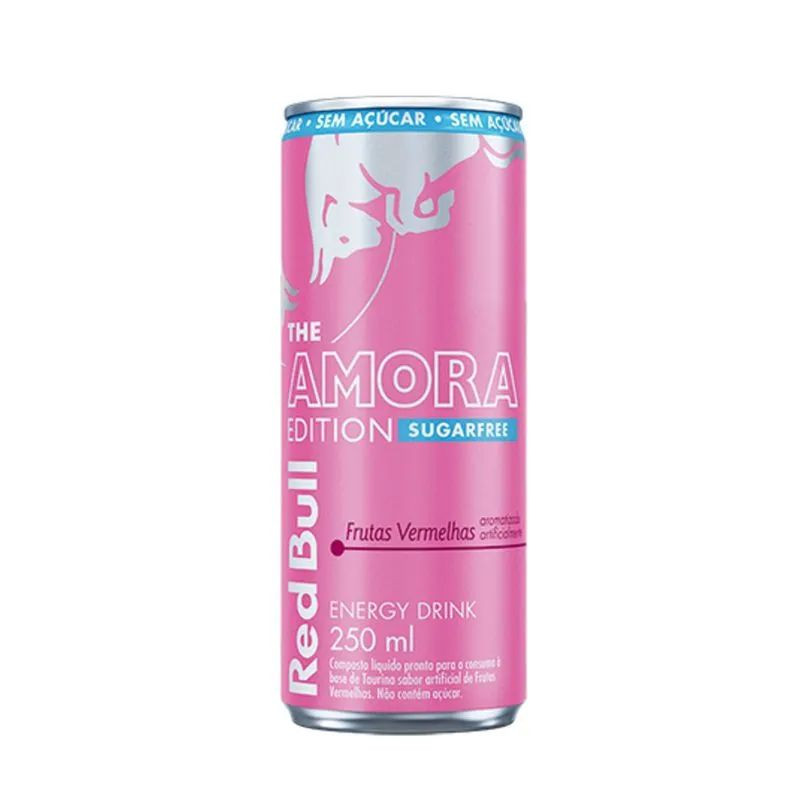 ENER RED BULL AMORA SUGARFREE LT 250ML