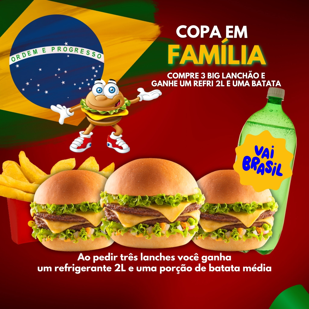 Combo Copa em Família