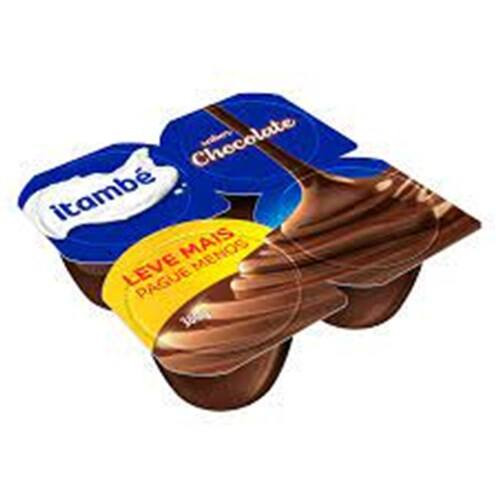 Sobremesa Láctea Chocolate Itambé Bandeja 360g