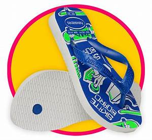 CHINELO HAVAIANAS KIDS BR/AZUL SKATE BOARD