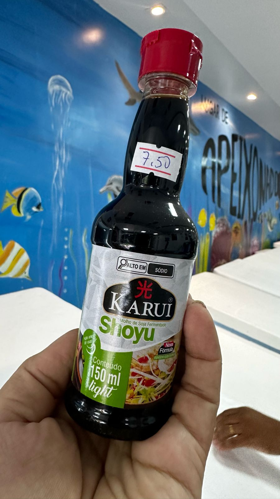 Molho shoyo suave/light Karui (150ml)