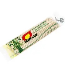 Espeto de Bambu 25cm (Fiat Lux) 100Un