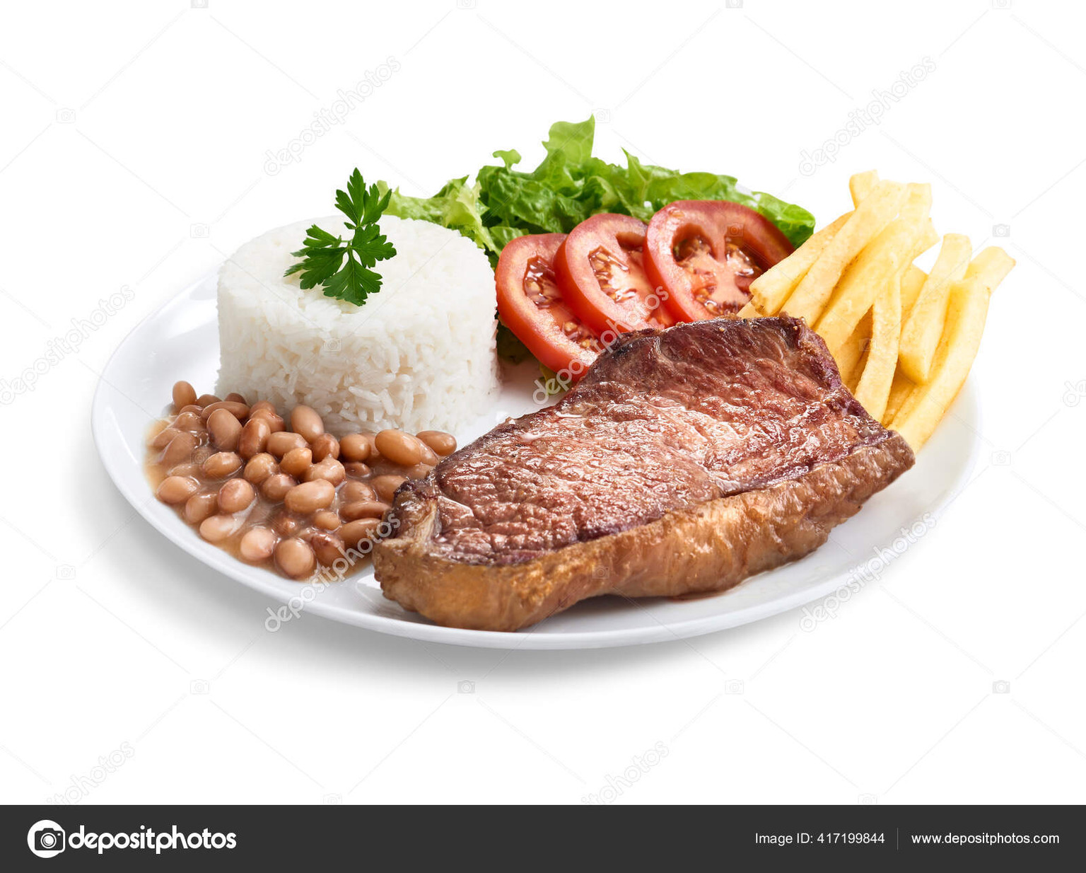 CONTRA FILE GRELHADO (170G DE CONTRA FILE, BATATAS SAUTE, ARROZ E SALADA)