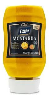 Linea Molho Mostarda Zero Sodio 350g