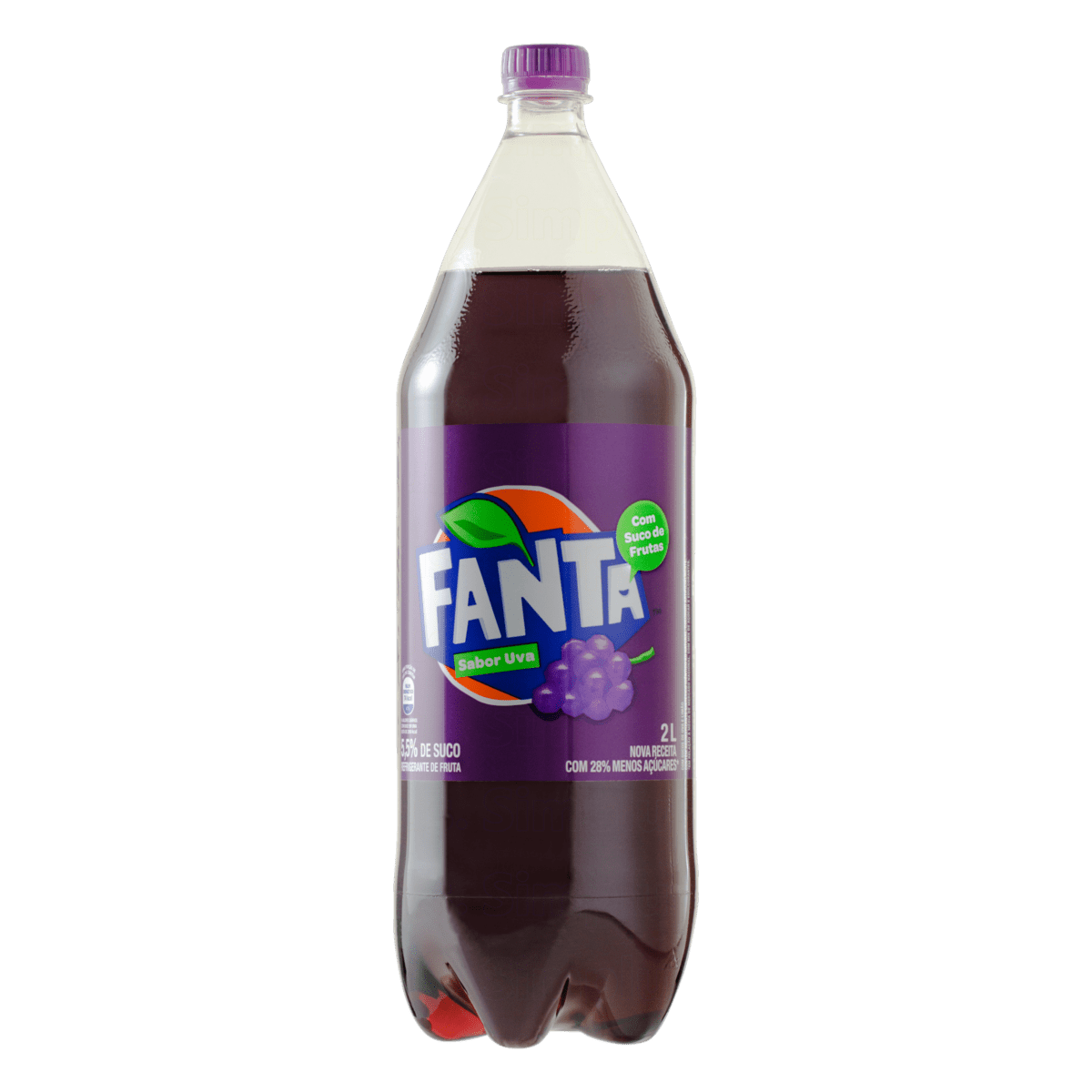 Fanta uva 2 litros