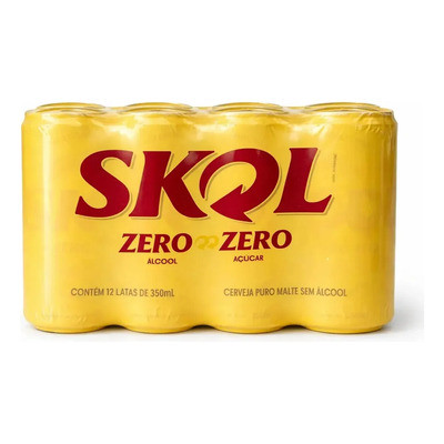 CX CERVEJA SKOL 0.0% ALCOOL LT269ML C/15UN**