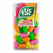 TIC TAC FRUTAS