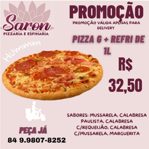 Pizza + Refri 1L