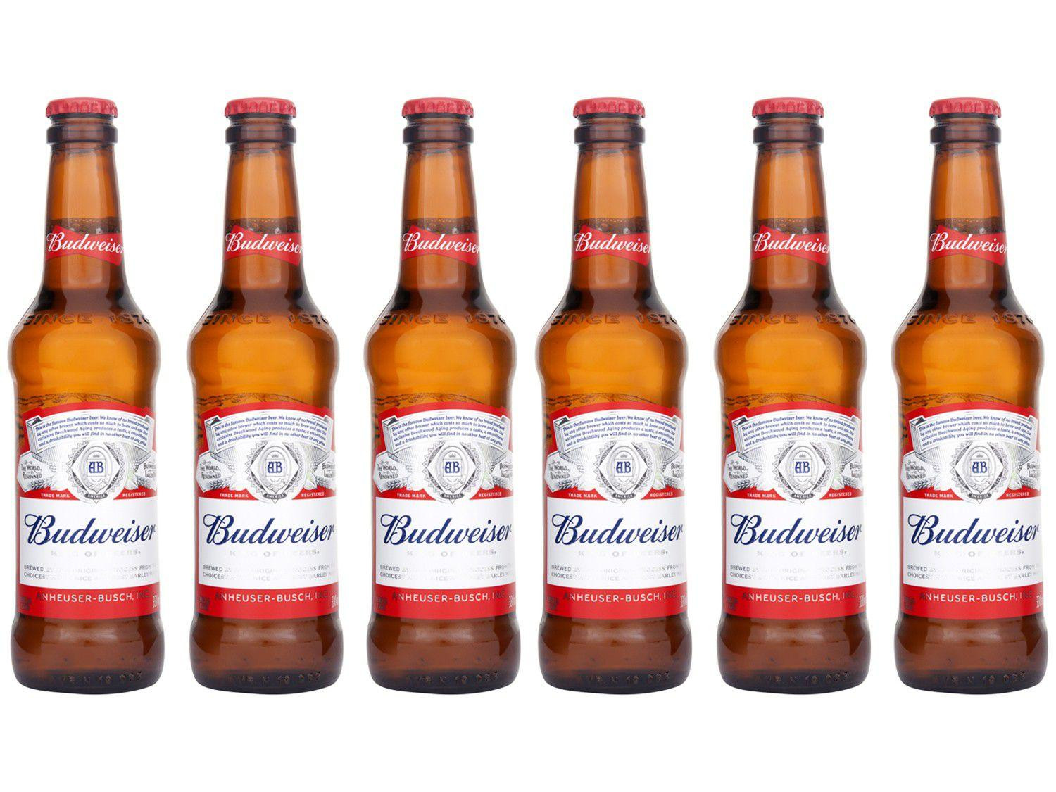 Cerveja budwiser (330ml)