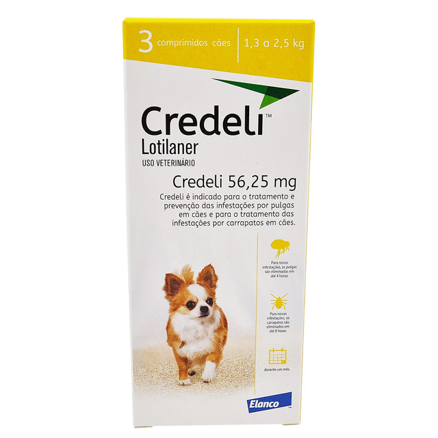 Credeli 1.3 a 2.5 kg - 3 Comprimidos