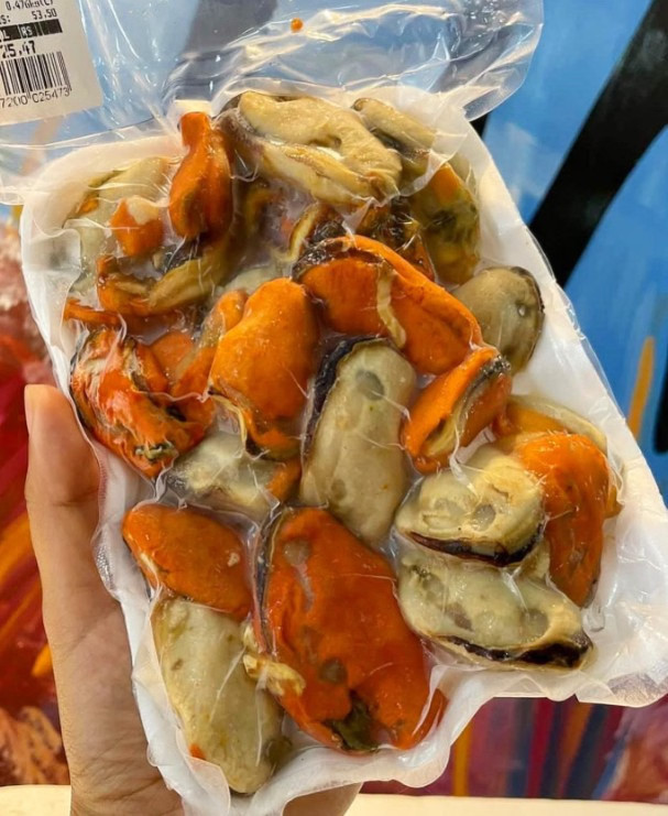 Mexilhão limpo (250g)
