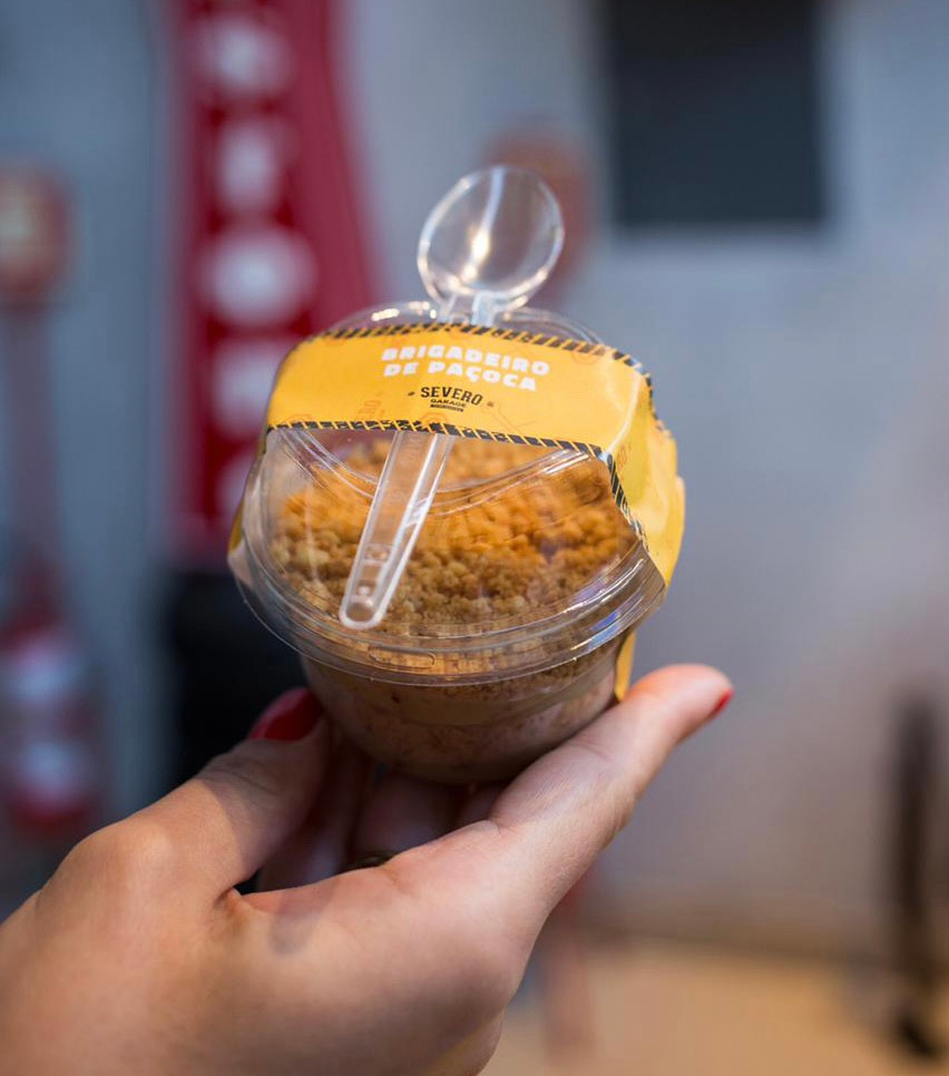 Brigadeiro de paçoca