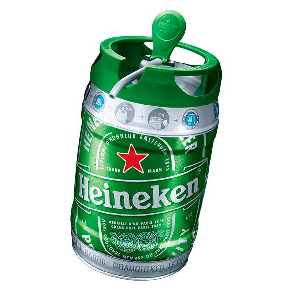 Chopp Heineken keg 5 l