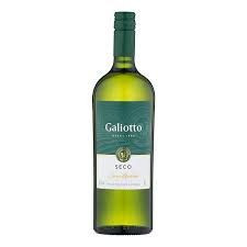  GALIOTTO VINHO BRANCO SECO 1L