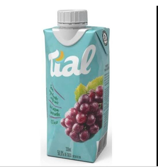 Suco lata tial uva 330 ml