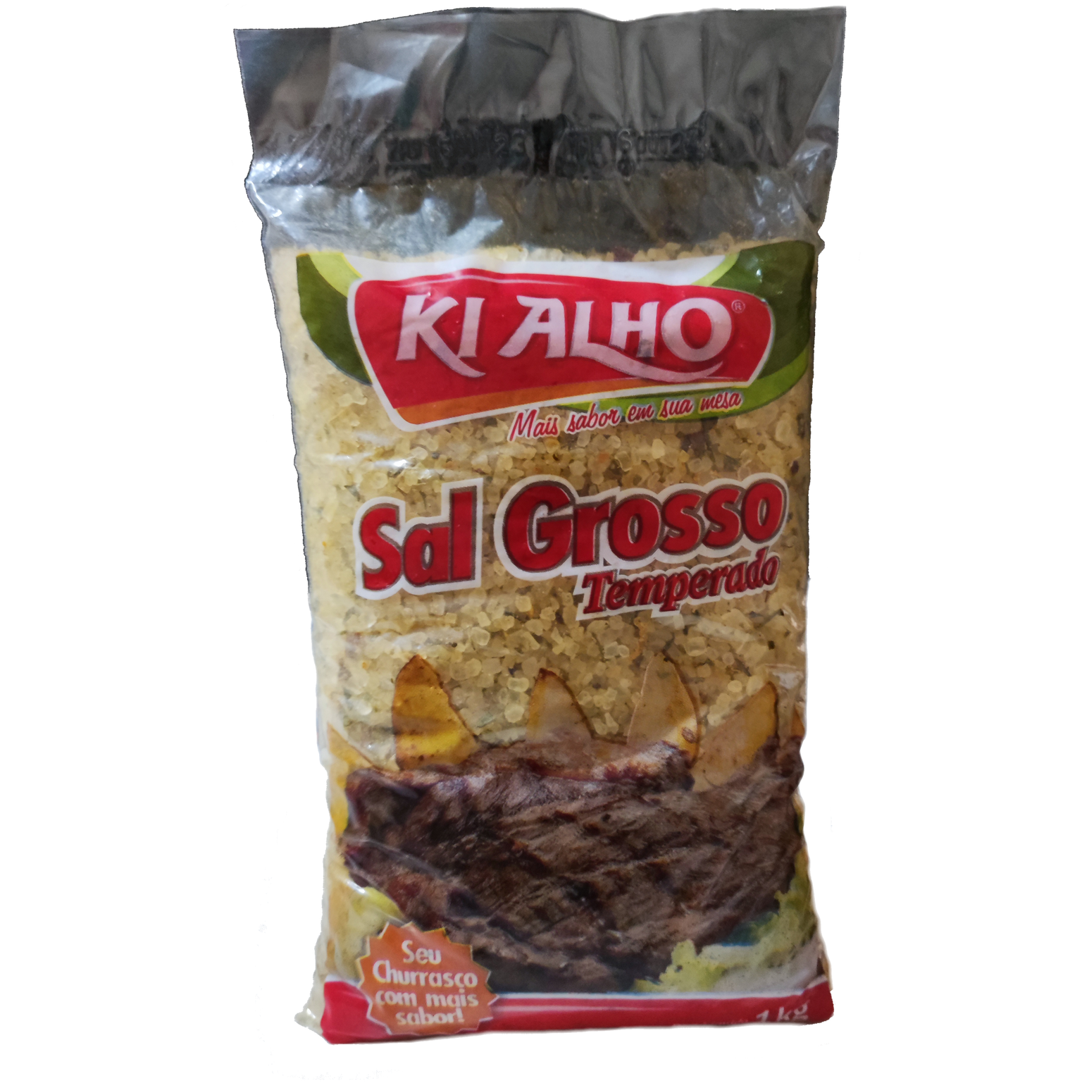 SAL GROSSO KIALHO TEMPERADO P/ CHURRASCO 1KG