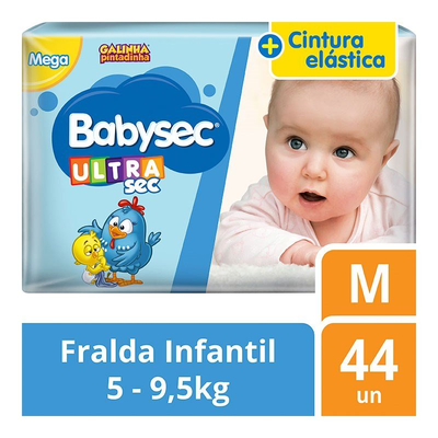 FRALDA BABYSEC ULTRA PROTECT MEGA M