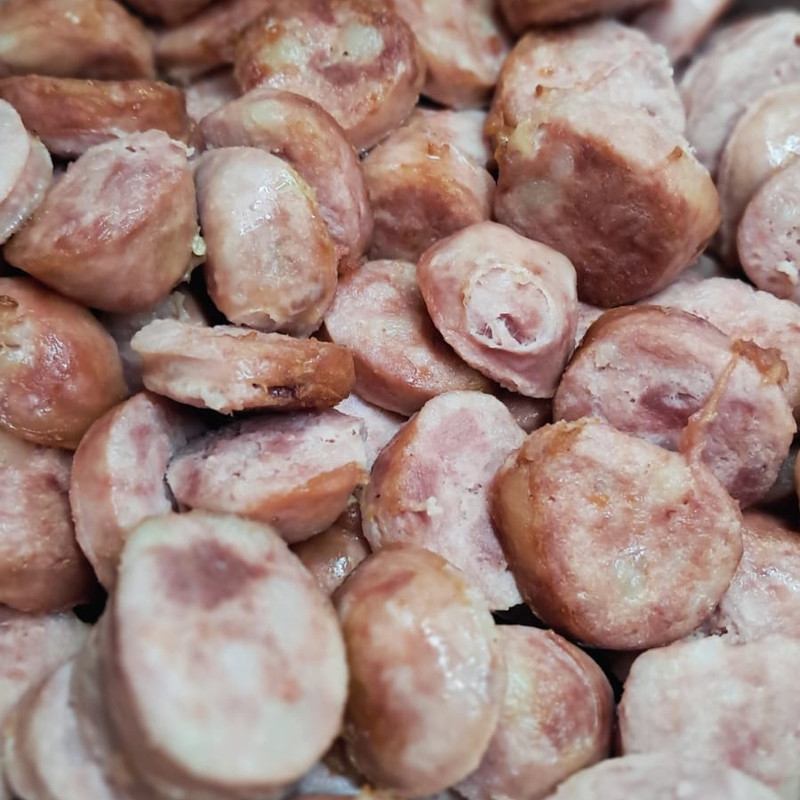 Linguiça de Pernil Frita