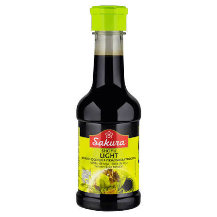 Molho Shoyu Sakura Light Frasco 150ml