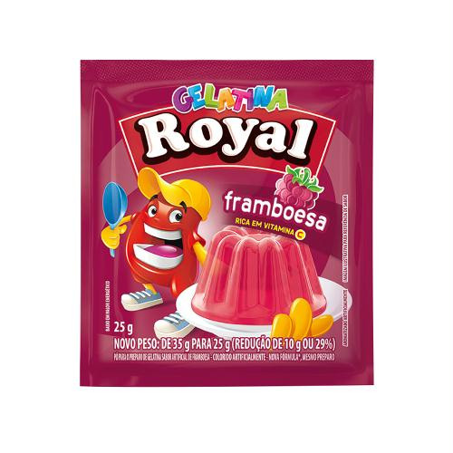 Gelatina Royal Framb 25g