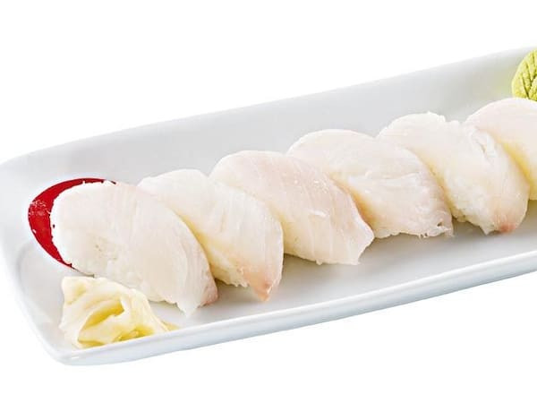 Niguiri de Peixe Branco (Tilápia)