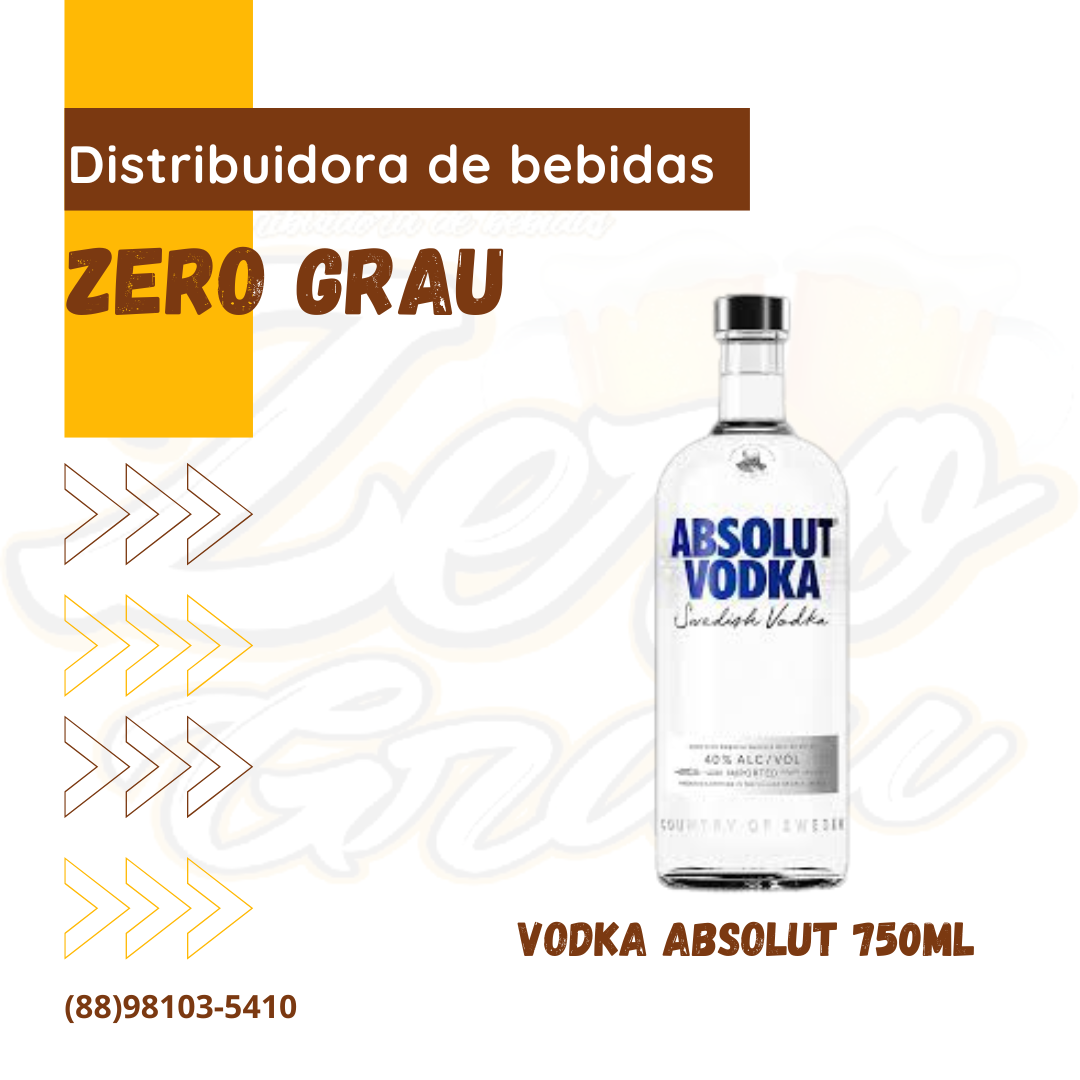 VODKA ABSOLUT 750ML