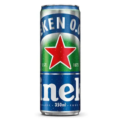 Cerveja Heineken Zero Alcool Lata 350 ml