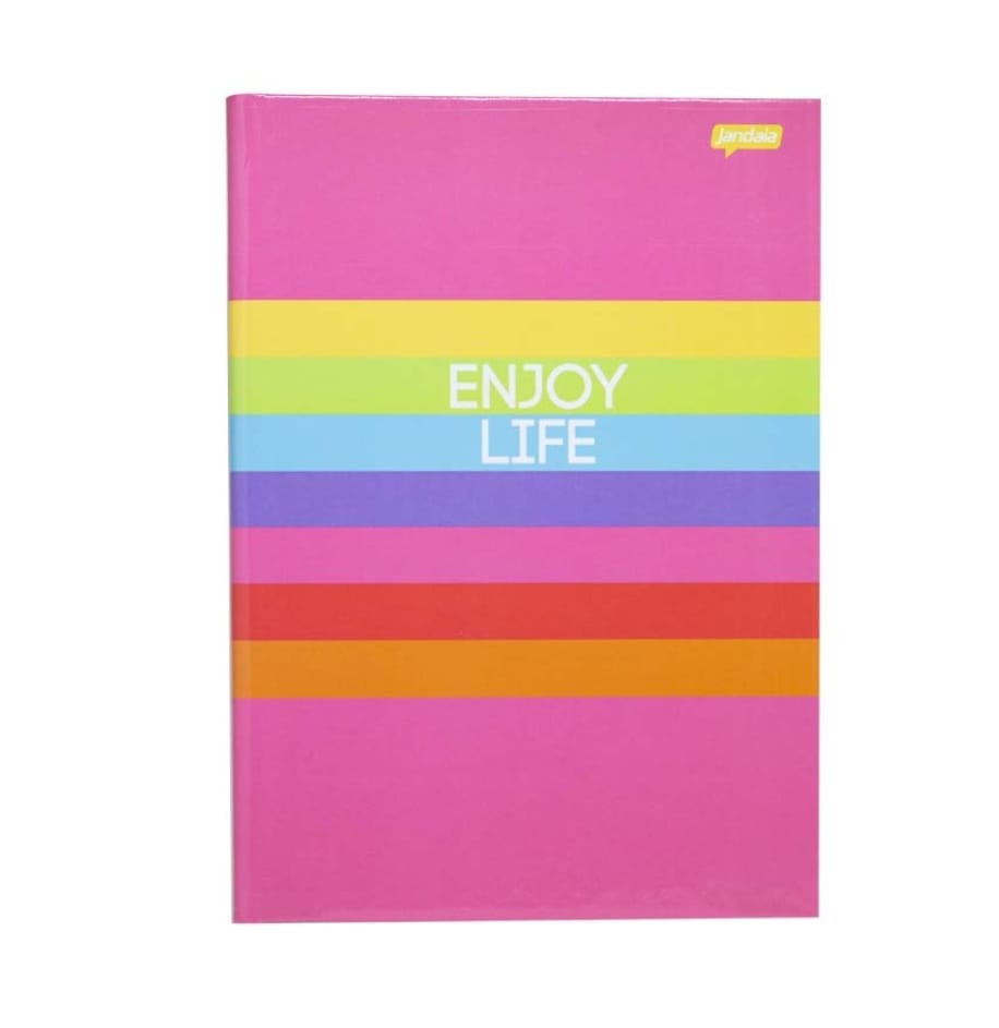 CADERNO COSTURADO 80F ENJOY LIFE STARSCHOOL