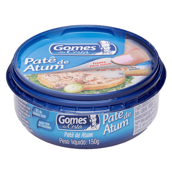 PATE DE ATUM GOMES DA COSTA TRADICIONAL LT150G