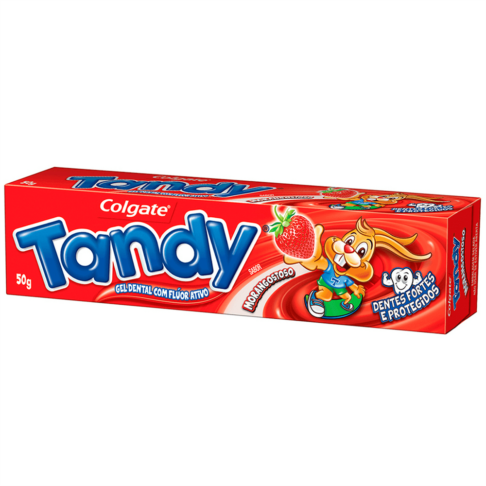CREME DENTAL TANDY MORANGOSTOSO 50G