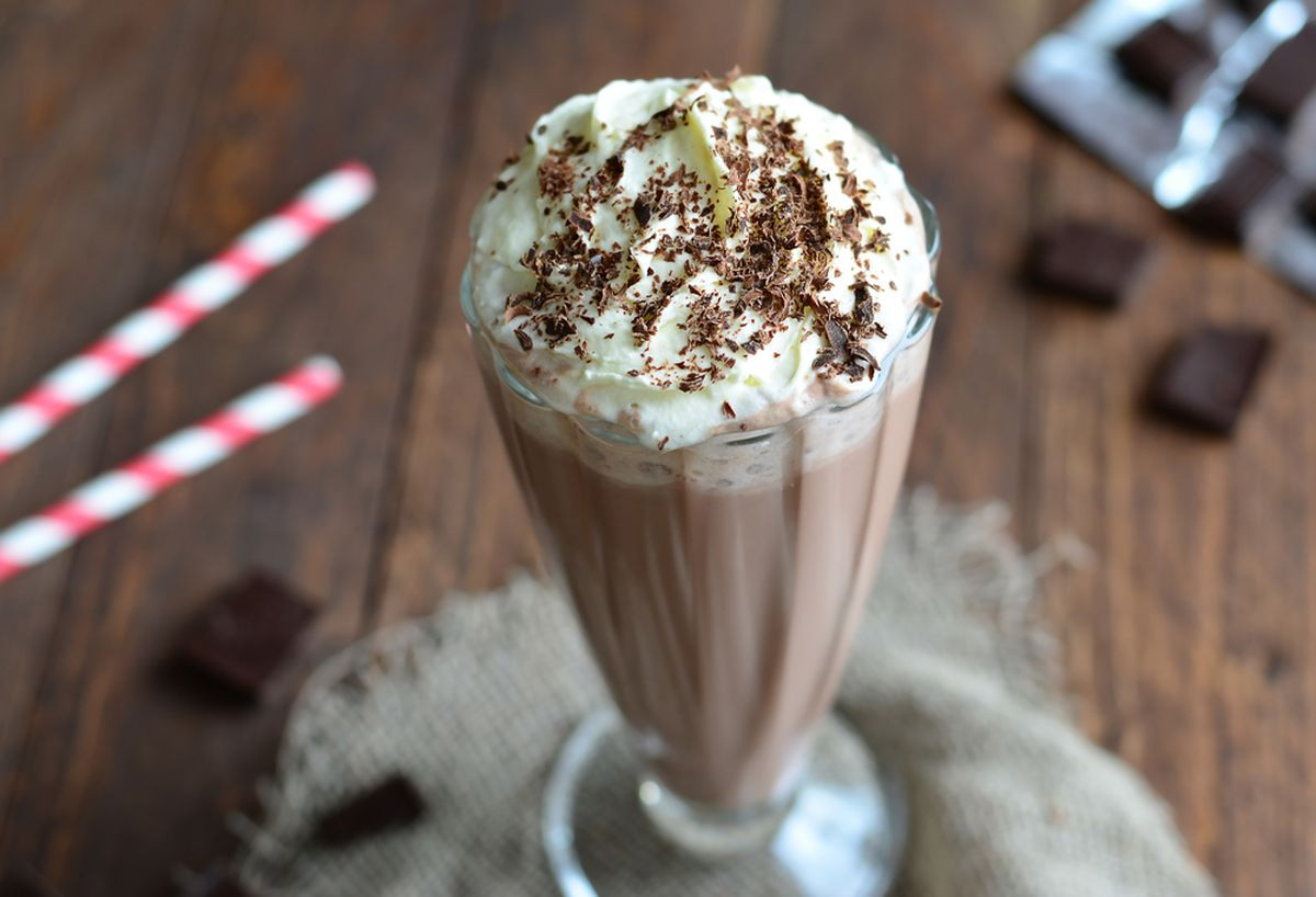 Milk shake Ovomaltine 