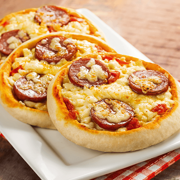 Mini Pizza Calabresa
