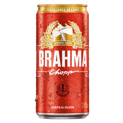 CERVEJA BRAHMA CHOPP LATA 269ML