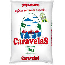 AÇUCAR CRISTAL CARAVELAS  1 KG
