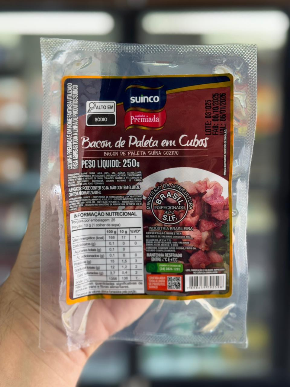 BACON CUBOS