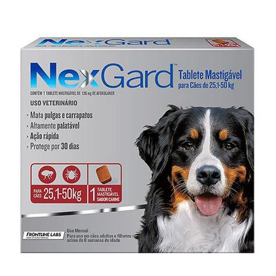 NexGard 25.1 a 50 kg - 1 Tablete
