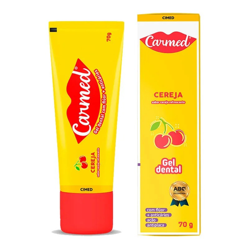 Gel dental com flúor