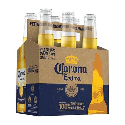 FARDO SIX LONG NECK CORONA EXTRA 330ML