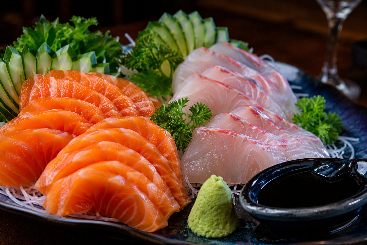 Sashimi simples 30 fatias
